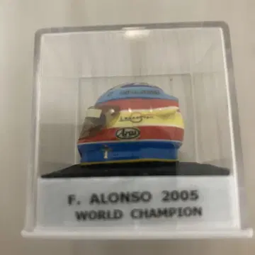 F1 F.ALONSO 2005 WORLD CHAMPION 미니 헬멧