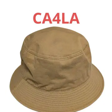 정가 1만 엔 CA4LA 카시라 베이지 버킷 햇 무지 L 사이즈