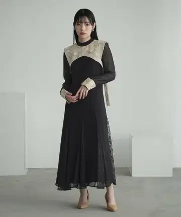 Callarus 원피스 긴팔 결혼식 파티 4L 넉넉한