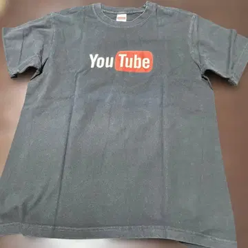 YouTube 블랙 티셔츠