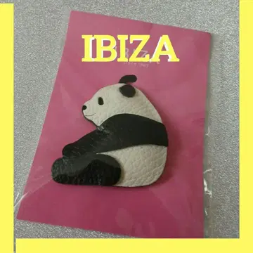 IBIZA 이비자 백 마스코트 가로 팬더 참