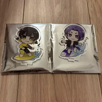 블루 록 프린세스 카페 서핑 스타일 미카게 하치라쿠 아크릴 스탠드