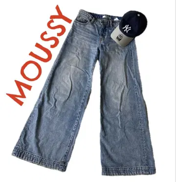 MOUSSY, 와이드 데님, 플레어 데님, 슬림 레그