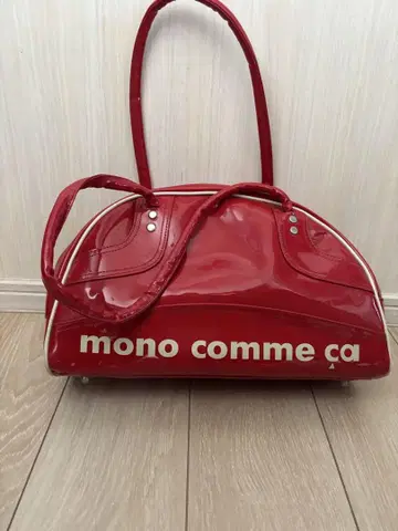 mono comme ca 레드 핸드백