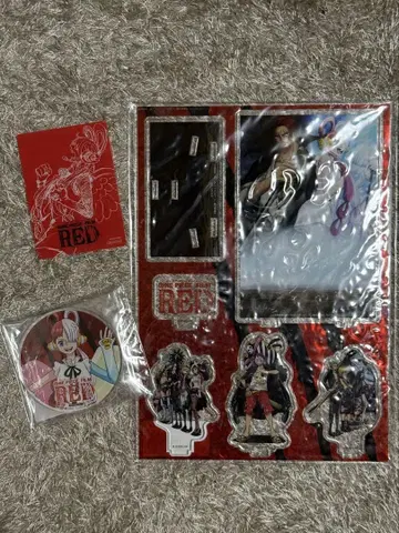 ONEPIECE FILM RED 아크릴 스탠드 코스터 카드