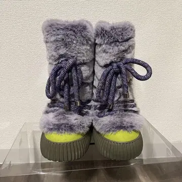 YELLO MOU FAUX FUR BOOTS 퍼 부츠