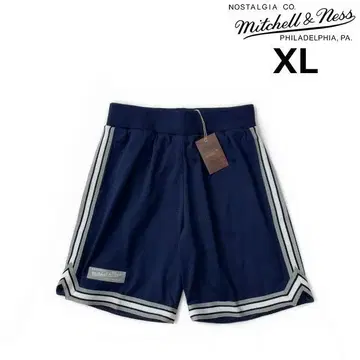 미첼앤네스 숏팬츠(XL) 네이비 그레이 화이트 200206