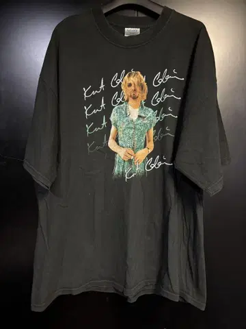 초레어 당시 물건 KURT COBAIN 티셔츠 빈티지 NIRVANA