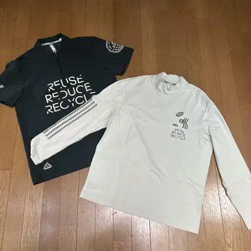 ADIDAS 골프웨어 REUSE REDUCE RECYCLE