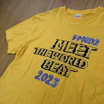 FM802 MEET THE WORLD BEAT 2023 티셔츠 XL