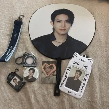 HEESEUNG 부채와 굿즈 세트