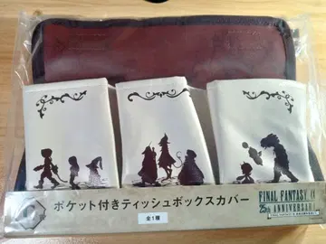 미개봉 FF9 C상 복권 출시 25주년 기념 제일복권 티슈 박스