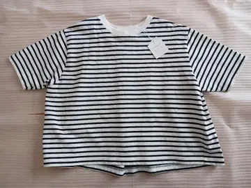 12closet 보더 플레어 티셔츠 반팔 LEE 마르쉐