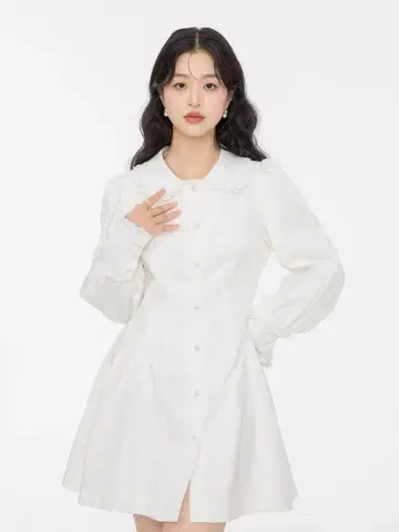 통통한 무릎 기장 원피스 LL