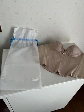 Bhave 브라이덜 이너 코르셋 베이지