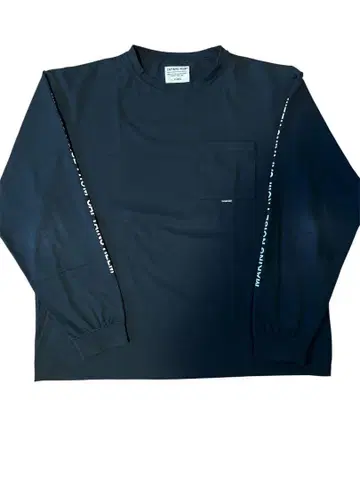 CAPTAINS HELM 블랙 긴팔 티셔츠 X-LARGE