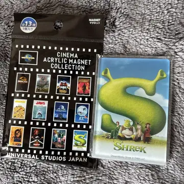 USJ 한정판 시네마 아크릴 마그넷 컬렉션 슈렉 SHReK 유니버셜