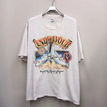 90s 엔데버 티셔츠 케네디 우주 센터 USA제