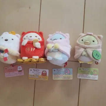 스미코구라시 봉제 인형 세트 돼지띠