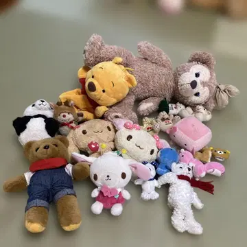 봉제 인형 세트 다양한 캐릭터