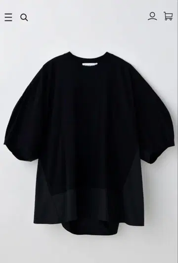 나곤스탠스 woven combination t-shirt
