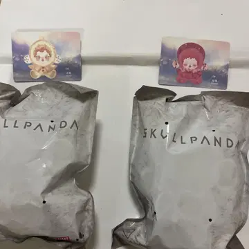 스컬 팬더 SKULLPANDA 봉제 인형 펜던트 Blossom