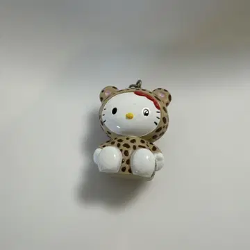 헬로키티 레오파드 무늬 애니멀 키링 k207