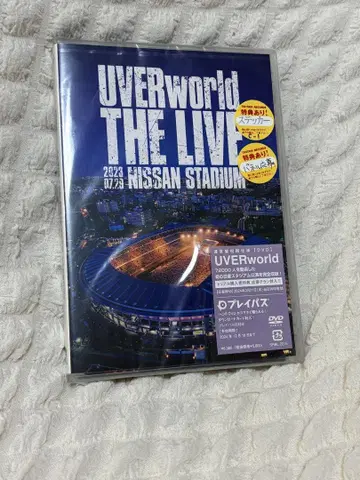 미사용 새상품 UVERworld 닛산 스타디움 라이브 DVD