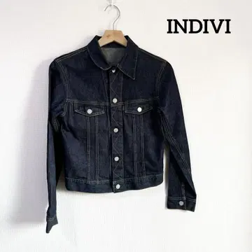 INDIVI 인디비 데님 자켓 데님 자켓