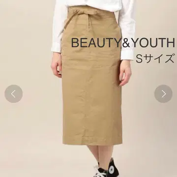 BEAUTY&YOUTH 벨트 펜슬 스커트 S