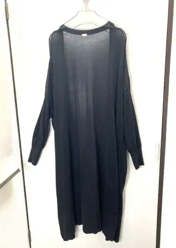 두엠즈 클래스 뮤즈 블랙 롱 가디건 긴팔 돌먼