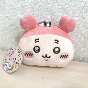 치이카와 (먼작귀) 게 패스 케이스 봉제 인형 파우치