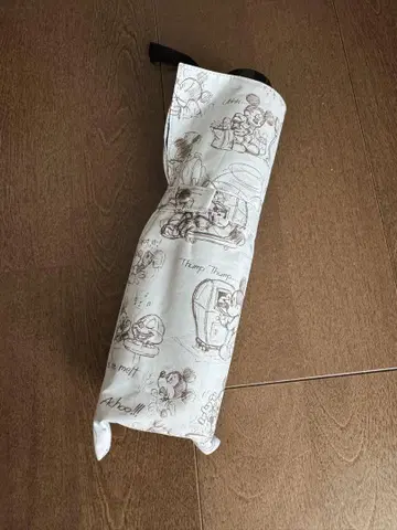 미키 미니 접이식 우산 우천 겸용