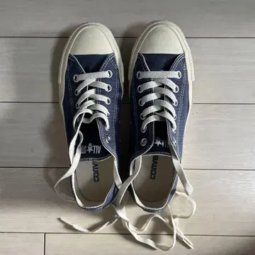 새상품급 CONVERSE ALL STAR 네이비 스니커즈 24.5cm