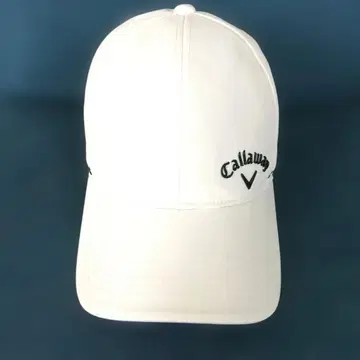 새상품급! 캘러웨이 화이트 캡 미니 로고