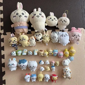 치이카와 (먼작귀) 묶음 판매 봉제 인형 토끼 하치와레