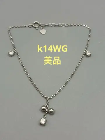 k14WG 팔찌 새상품급 여성용