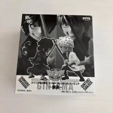 점프 50주년 월드 컬렉터블 피규어 은혼 사카타 긴토키 타카스기