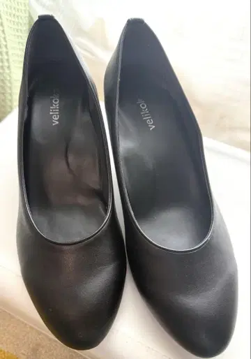 새상품급) 베리코코 24.0cm 블랙 펌프스 힐 5cm