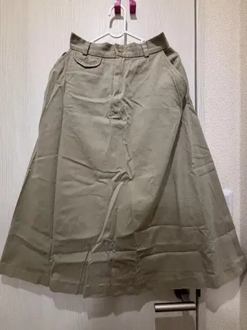 Ralph Lauren 플레어 스커트 사이즈 9 베이지