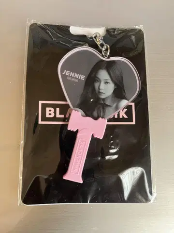 BLACKPINK 제니 미니어처 부채 키링 미사용 미개봉