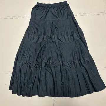 조지스 george's 플리츠 롱 스커트 프리 사이즈