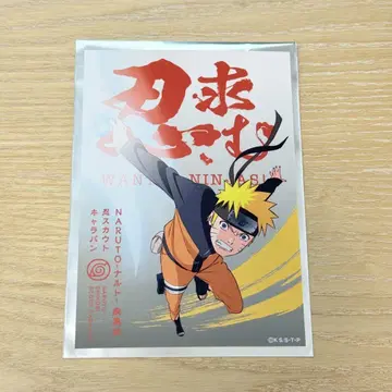 NARUTO 닌자 스카우트 캐러밴 우즈마키 나루토 나루토
