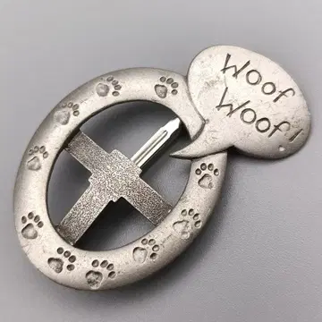 미국제 JJ Jonette 브로치 ~Woof Woof! 강아지의 발자국~