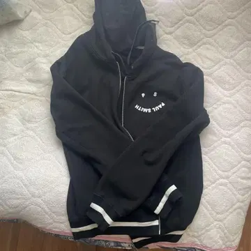 폴스미스 집업 후드티 블랙