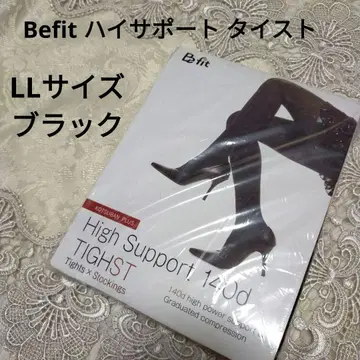 Befit 하이 서포트 이스토 140 데닐 골반 플러스 블랙 LL