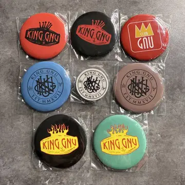 King Gnu 캔뱃지 + 핀 배지 CLOSING CEREMONY