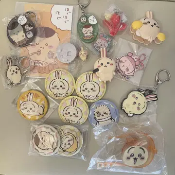 치이카와 (먼작귀) 굿즈 세트 캔뱃지 가챠가챠