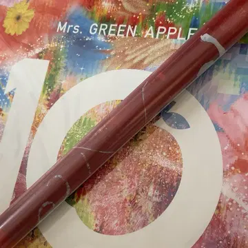 Mrs. GREEN APPLE on Harmony A3 클리어 포스터