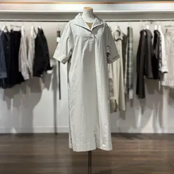 MHL. 코튼 롱 원피스 24SS